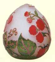 Art Nouveau Designs: Raspberry Egg Collection